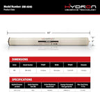 Hydron BW-4040 Reverse Osmosis Membrane – 4" x 40", 2400 GPD | High Performance for Commercial, Industrial, Agricultural, Whole House | Compatible with AG4040FF, AG4040TF, TW30-4040, RE4040-BE