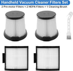 IW3511 IW1120 Filters for Shark Detect Pro Vacuum IW4625 IW3120 IW3615, 2 HEPA Filter + 2 Pre-motor Dust Filter, Shark Vacuum Filter Replacement