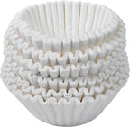 Extra Large Coffee Filters - (12.5” x 4.5” Inch) For 1.5 to 3 Gallon Commercial Machines - Premium Quality, Tall & Wide, No Ground Overflow - Restaurant & Cafe Use (250-Count Bulk Pack)