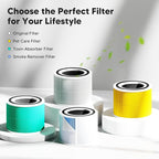 Core 300 Replacement Filter for LEVOIT Core 300, Core 300S and Core 300-P Air Purifier, 3-in-1 H13 True HEPA Filter Replacement, Compared to Part # Core 300-RF, 4 Pack, White