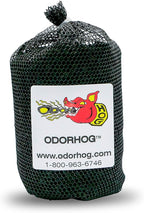 OdorHog Metal Cap Slip On Vent Stack Pipe Filter 4" Black ABS, Removes Outdoor and Sewer Odor Problems (4.0-inch)