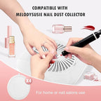 4 Pack Reusable HEPA Filters for MelodySusie Nail Dust Collector, Compatible with SPro/XC320J, Home or Salon Use