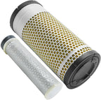 WA10890 Air Filter Replacement for Yanmar Excavators VIO50-6A Replacement for John Deere Excavators 30G 35G 50G Replacement for Kubota Loaders R430, Replaces WA10854