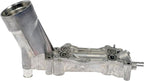 Dorman 926-959 Patented Upgraded Aluminum Engine Oil Filter Housing with Oil Cooler and Filter Compatible with Select Models (OE FIX)