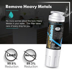 ICEPURE PLUS NSF/ANSI 53 Certified UKF8001 Refrigerator Water Filter Compatible with Maytag UKF8001, UKF8001AXX, UKF8001P, Whirlpool 4396395, 469006, EDR4RXD1, EveryDrop Filter 4, 4 Pack
