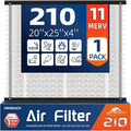 210 Replacement Air Filter, MERV 11,Actual Size: 20.47"x25.6"x3.94", Nominal Size: 20''x25''x4'', HVAC Furnace Filter, Compatible with AprilAire Models 1210, 1620, 2210, 2216, 3210, 4200, 1 Pack