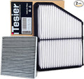 Engine & Cabin Air Filter Kit for Civic 2.0L (2016-2025), HRV HR-V (2023-2025), (Naturally Aspirated ONLY), OEM 17220-5BA-A00, CA12051, 80292TF0G01 (NOT FOR Civic Type R/Hatchback Turbo)