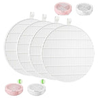 MelodySusie SProR Nail Dust Collector Replacement Filter,4 Pack Reusable Dust Filter for MelodySusie SProR Nail Dust Vacuum Fan Collector Extractor Electric Dust Suction Machine