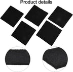 Activated Carbon for Compost Bins, Square 8x8x0.5 cm, Replaceable Compost Bin Insert for Control, Long Lasting Air Purifying Filter, Natural Carbon