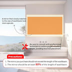 LUVODI Lighted LED Bathroom Mirror: 28”x20” Oval Wall Mounted Makeup Mirror with Backlit and Front Light - Modern Dimmable Smart Mirror Anti Fog with Touch Switch Sensor for Restroom Bedroom