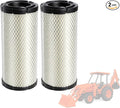 P822768 Air Filter (2 Pack) Compatible with Donaldsonn Baldwinn RS3988 P772579 Fletguardd AF25436 Luberfinerr LAF8143 WIXX 46489 FRAMM CA9246 AM129028 Kubota R1401-42280 129062-12560