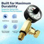 RV40500 Air Gauge Release Valve Assembly | Compatible Replacement for Zodiac Jandy CV, CL, DEV, DEL, JS Series Filters | Replaces R0357200 | Essential Pool Maintenance Accessory