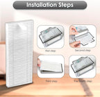 (10 Pack) M310 Replacement HEPA Filters Compatible With Lefant M310 Robot Vacuum Cleaner, Filters Accessories Kit, Filter Kit, Replacement Parts, Vacuum Accessories, Vacuum Filters