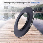 48mm Lens to 55mm Camera Lens Adapter,48mm-55mm Filter Step up Rings,Compatible All 55mm Filter Accessory.Made from CNC Machined