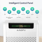 Air Purifiers for Home Large Room Up to 3000 ft², Pet Air Purifier with Smart APP Control, Hepa Air Purifier with Washable Filters and PM 2.5 Display Pets Hair, Pollen, Dander, Smoke