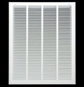 HVAC Premium 25 x 34 Duct Opening Steel Return Air Filter Grille, for 1-inch Filter, Removable Door, Flat Stamped HVAC Vent Cover Grille, Outer Dimensions 27.5 x 36.5