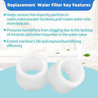 4-Pack Replacement Humidifier Filters Compatible with LEVOIT Superior 6000S Smart Evaporative Humidifier + 2-Pack Top Fill Humidifier Replacement Filters Compatible with LEVOIT Humidifiers
