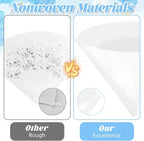 20 pcs 10 Inch Fryer Oil Filter, Non Woven Cooking Deep Oil Cones Strainer Grease Maple Syrup Beeswax Filter for Restaurant Kitchen Cafe Hotel Food Truck