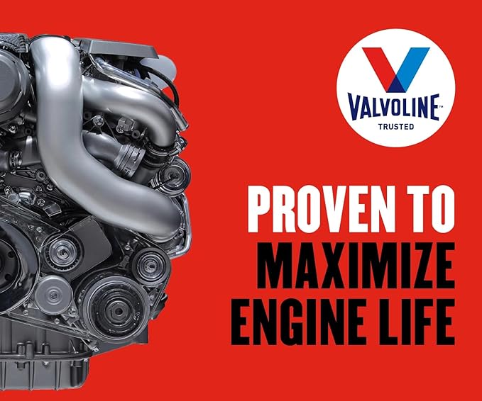 Valvoline High Mileage with MaxLife Technology 5W-30 Synthetic Blend Motor Oil 1 Quart