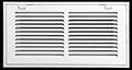 HVAC Premium 14 x 6 Duct Opening Steel Return Air Filter Grille, for 1-inch Filter, Removable Door, Flat Stamped HVAC Vent Cover Grille, Outer Dimensions 16.5 x 8.5