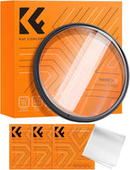 K&F CONCEPT 58mm Bilateral Blur Ghost Motion Filter Super Speed Effects for Camera Lens Clear Optical Glass with Cleaning Cloth