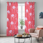 2 Panel Kitchen Cafe Curtains, Desert Camel Sunlight Filtering Nature Air Through, Home Decor Window Covering Tier Curtains for Living Room 104W x 90L inch Summer Sand Camel Animal Vintage Pink