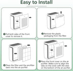 Vital 200S Toxin Absorber Replacement Filter for LEVOIT Vital 200S Vital 200S-P Air Purifier
