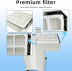2 Pack Air Filter Replacement Compatible with Pre-Max and Hyper-HEPA Filter, Compatible with IQAir HealthPro Series -Includes Stage 1, Stage 3 Filter