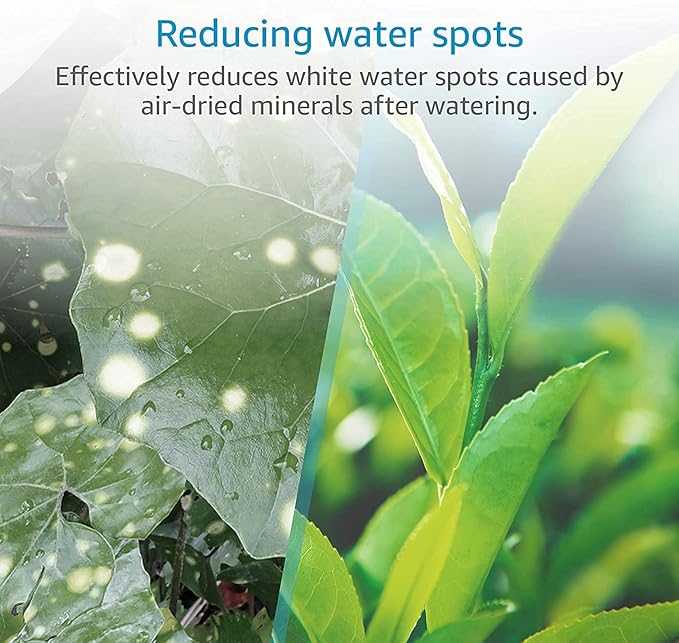 H&G lifestyles Misting System Calcium Inhibitor Filter for Patio Misters Inline Water Filter Effectively Reduce Hard Water Spots, Soften Water (Pack of 2)
