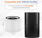 240 Replacement Filter 14 for Puro 240 Air Purifier,2 Pack,White