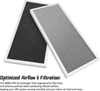 SV02300 Air Exchanger Filter Compatible with Broan Models, 15-3/8 x 7-1/8 x 5/8 Inches, 2 Pcs