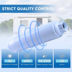PUREPLUS RV Water Filter System for Garden, Pool, Spa, RV, Camper, Marine, Boat Hose, for Drinking, Car Washing, Gardening, Planting, Reduces Chlorine, Heavy Metals, Odors, 2PACK