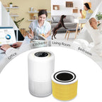 Core 200S-P Replacement Filter Compatible with LEVOIT Core 200S Smart WiFi Air PuriFier, Core 200S-RF Air Filter, Yellow, 2 Pack