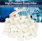 50pcs Pump Prefilter Replacement Pcp Compressor Cotton Filter Oil Water Separator Pre Filter Pump Prefilter Sponge for Electric High Pressure Air Compressor Part