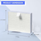 Nisipra AP03 HEPA Replacement Filter for Conair Air Purifier Portable Small Room AP03 4 Packs