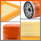 6485 Maintenance Kit 2-Pack for 16-26kW Air Cooled Standby Generators (999cc Engine) | Double Value Bundle with 070185E Oil Filters, 0J8478S Air Filters, RC12YC Spark Plugs | 1-Year Warranty