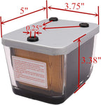iFJF AR50041 Snap-on Fuel Filter Replacement for John Deere 20 30 40 50 55 Series Tractor with Transparent Bowl 40 Micron 820 930 1035 1120 1350 1520 2150 2355 2450 2650 3150 Replace WK13001