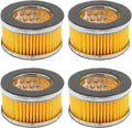 AYLIFU-4PCS Air Compressor Intake Paper Filter Elements Piston Type Air Replacement Filter Element Air Compressor accessories（65 * 41 * 38mm)