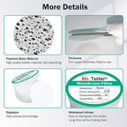 Xin Tester 100 Pieces Nylon Disc Membrane Filters, 50 mm Diameter, 0.05µm Pore Size
