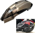 Motorcycle Air Filter Guard Cover Engine Air Filter Protective Decoration Cap Waterproof Dustproof Cover for Y-AM-AHA Nmax155 Nmax125 BWS125 AEROX NVX155 CYGNUS GRYPHUS FORCE2.0 2020-2024 Tawny