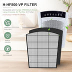 H-HF800-VP Filter Replacement, Compatible with Hunter HP800 Air Purifier Series, Part Number H-HF800-VP H-PF800, 1 Filter and 4 Carbon Pre-Filter