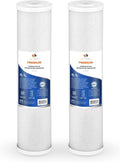 Aquaboon 5 Micron 20 x 4.5 Premium CTO Activated Carbon Water Filter Cartridge Replacement for Whole House Compatible with FC25B, EP-20BB, 2-PACK