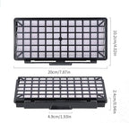 Pack of 2 Floor Machines Filter Vacuum Accessories Suitable for BBZ154HF VZ154HFB Model Vacuum Filter