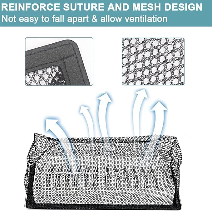 Floor Register Cover Trap, Floor Air Vent Cover Screen for Home Air Vent Filters 5-Pack Floor Vent Mesh Filters Net Trap (6 x 10 Inch)