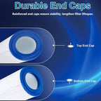 30 sq.ft Hot Tub Filter Compatible with PDM30 Dream Maker Hot Tubs 461269, Filbur FC9940, L x OD: 9 3/4"" x Oval 6-1/4"x5-1/4, NSF Certified, 1 Pack