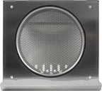 Vent Systems 6" Inch Air Supply Vent Cover with Rubber Gasket - Stainless Steel - Robust Weatherproof Outdoor Air Intake Box - Duct or Surface Mounting - Rain and Snow Protection