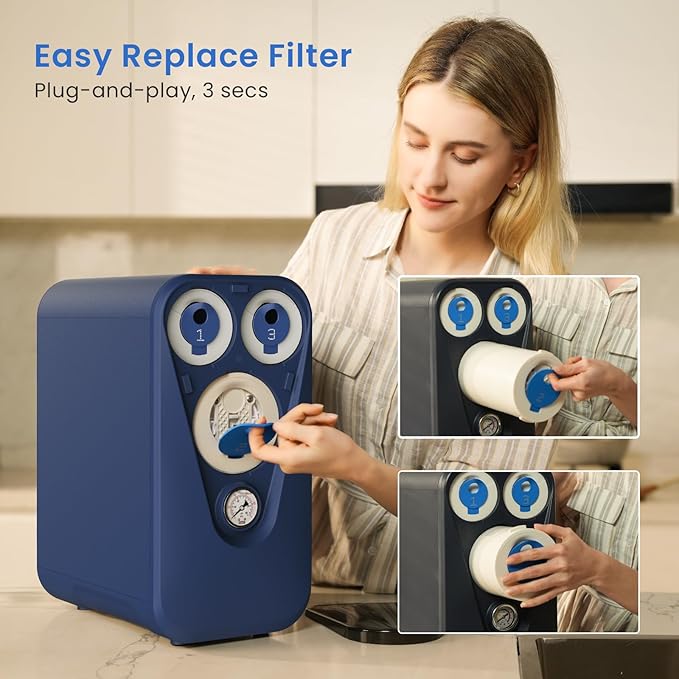 GLACIER FRESH PPC Filter Replacement Filter Replacement for GFU03 Reverse Osmosis System