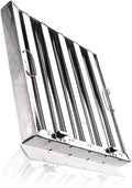 Captive Aire Systems Stainless Steel Restaurant Hood Filter, (20" High x 16" Wide)