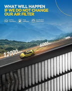 PHILTOP Engine Air Filter, CA11116 Compatible with Hyundai Sonata 2011-2015, Kia Optima 2011-2016, Cadenza 2014-2016