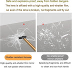 Bathroom Mirror with LED Lights，Bathroom Led Mirror ，Backlit Bathroom Mirror ，LED Mirror for Bathroom，with Touch Sensor/Demister pad，Shatterproof，Adjustable Lights(A,W50*H70cm/W19.7*H27.6IN)